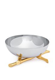 L'Objet large Bambou bowl - Metallic