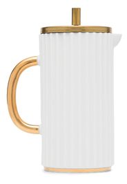 white Ionic French press