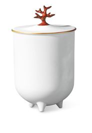 L'Objet Footed coral candle - Pink