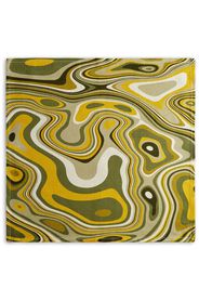 L'Objet Sateen Waves linen napkins - Green