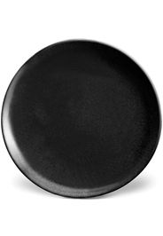 L'Objet Terra porcelain dessert plate (22cm) - Black