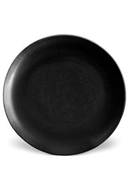 L'Objet Terra porcelain plate (27cm) - Black