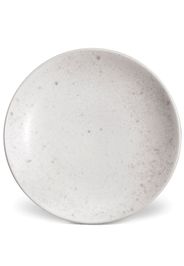 L'Objet Terra porcelain plate (16cm) - White