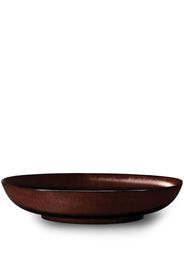 L'Objet medium Terra porcelain coupe bowl (30cm) - Red