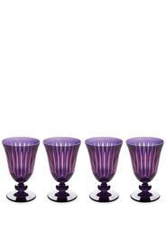L'Objet Prism wine glasses (set of four) - Purple