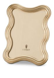 L'Objet Ripple picture frame (13cm x 18 cm) - Gold