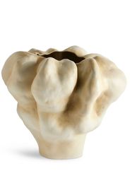 L'Objet short Timna porcelain vase (38.5cn x 42cm) - Neutrals