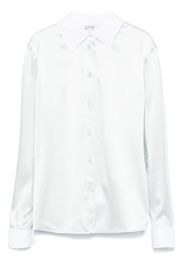 LOEWE satin shirt - Blue