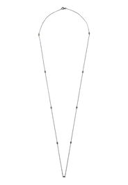 Loquet 14K Black Gold Sapphire Chain - Metallic