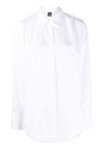 Lorena Antoniazzi oversize cotton shirt - White