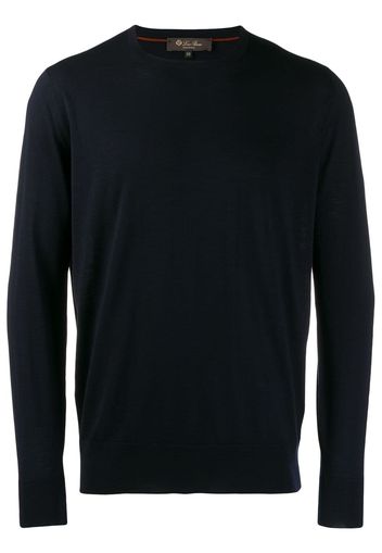 Loro Piana crew neck sweater - Blue