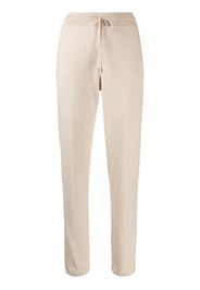 Loro Piana knitted track pants - Neutrals