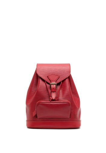 Louis Vuitton 1997 pre-owned Épi Montsouris MM backpack - Red