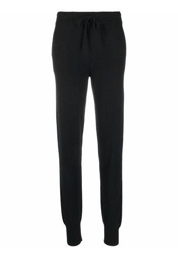 Loulou Studio cashmere drawstring-waist trousers - Black