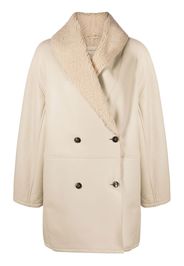 Loulou Studio double-breasted coat - Neutrals