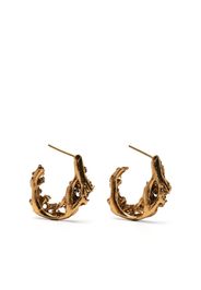 LOVENESS LEE small gold-plated hoop earrings