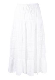 LoveShackFancy Donna lace skirt - White