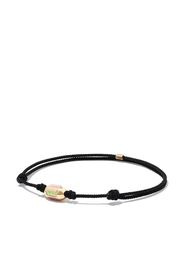 LUIS MORAIS 14kt yellow gold Good Times bolt cord bracelet