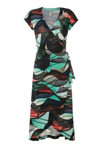 Falcão wrap dress