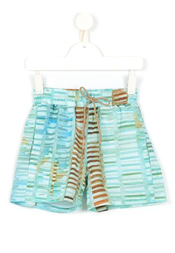 Oceanus Callie Dress  Lygia & Nanny printed Jake swim shorts, Blue - Lygia  & Nanny, RvceShops