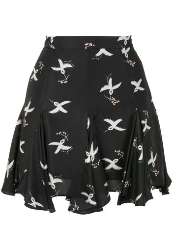 Symphony Bird Print Rara skirt