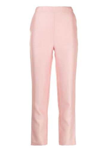 Non Chalant silk-blend trousers