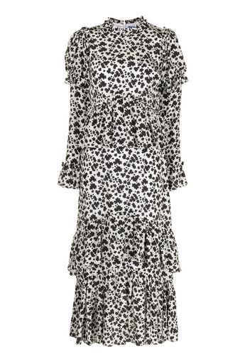 Parterre blossom print dress