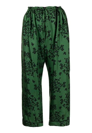 Macgraw Vagabond wide leg trousers - Green
