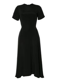 bow-fastened midi dress