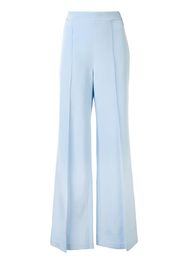 Peacock flared trousers