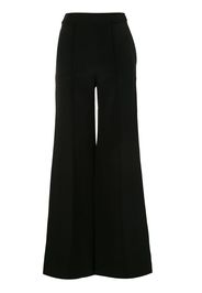 Peacock wide-leg trousers