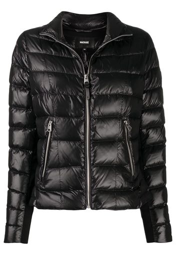 fitted puffer jacket