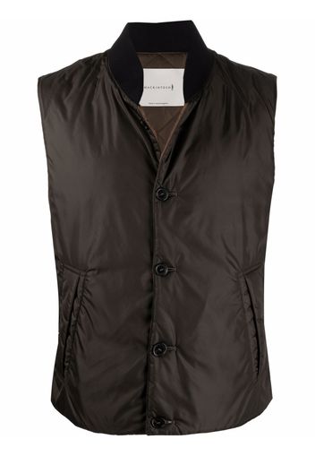 Mackintosh Dundee buttoned gilet - Green