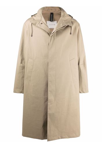 Mackintosh Wolfson hooded raincoat - Neutrals