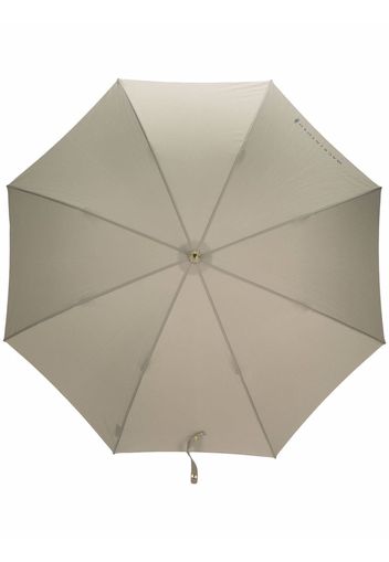 Mackintosh Heriot whangee-handle stick umbrella - Neutrals