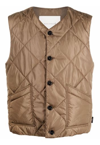 Mackintosh Hig quilted liner vest - Green