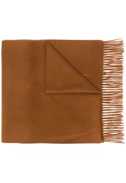 Mackintosh Bronze Cashmere Embroidered Scarf ACC-013/E - Brown