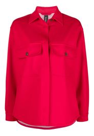 Mackintosh LORRIANE Scarlet Cotton Overshirt Jacket - Red