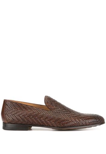 woven loafers