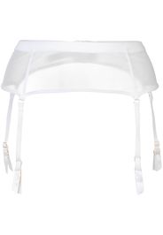 Maison Close Pure Tentation garter belt - White