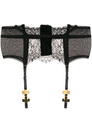 Maison Close Inspiration Divine suspenders - Black