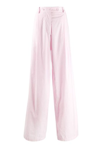 Maison Flaneur wide-leg trousers - Pink