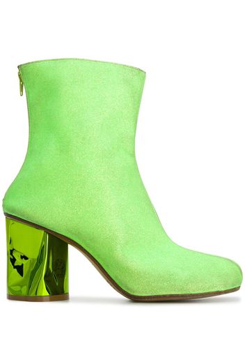 Maison Margiela crushed heel ankle boots - Green