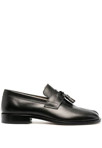 Tabi leather loafers