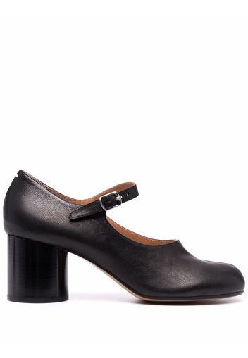 Maison Margiela Tabi block-heel ankle-strap pumps - Black