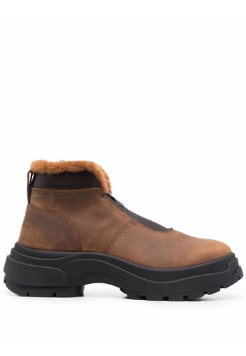 Maison Margiela chunky-sole ankle boots - Brown