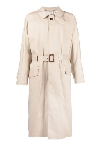 Maison Margiela MAISON MARGIELA Putty Bonded Cotton Oversized Iconic Coat - Neutrals