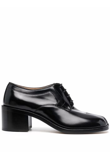 Maison Margiela Tabi-toe lace-up shoes - Black