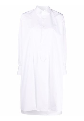 Maison Margiela high-low shirt dress - White