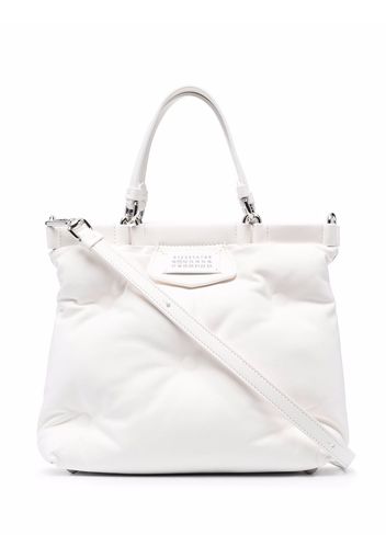 Maison Margiela Glam Slam quilted tote bag - White